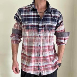 پیراهن پشمی BurnSide اورجینال سایز XL