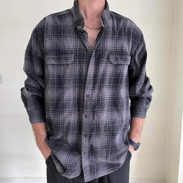 پیراهن پشمی FadedGlory اورجینال سایز 3XL