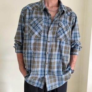 پیراهن پشمی Wrangler اورجینال سایز 3XL